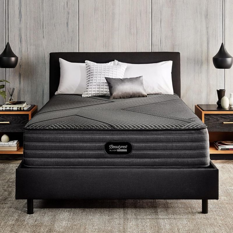 Photo 1 of Beautyrest Black Hybrid LX-Class 13.5” Firm Queen Mattress, Cooling Technology, Supportive, CertiPUR-US, 100-Night Sleep Trial, 10-Year Limited Warranty