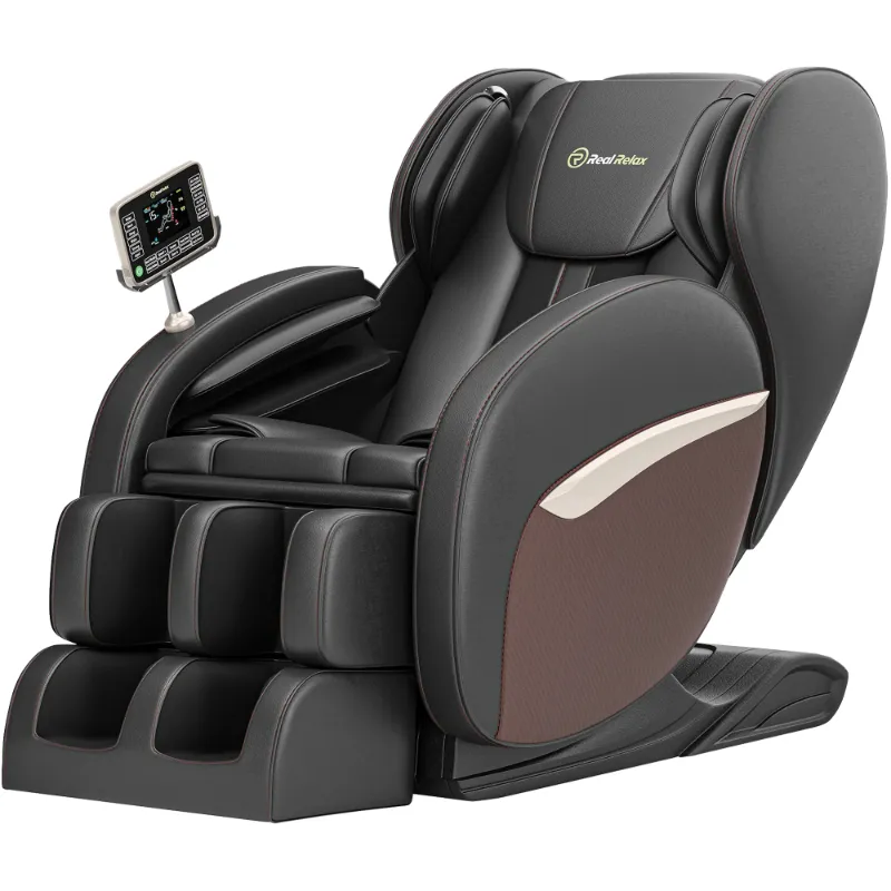 Photo 1 of ***DIRTY, MISSING PARTS*** Real Relax Zero Gravity Massage Chair, Shiatsu Massage Relaxation Recliner with Heating and Bluetooth, Brown