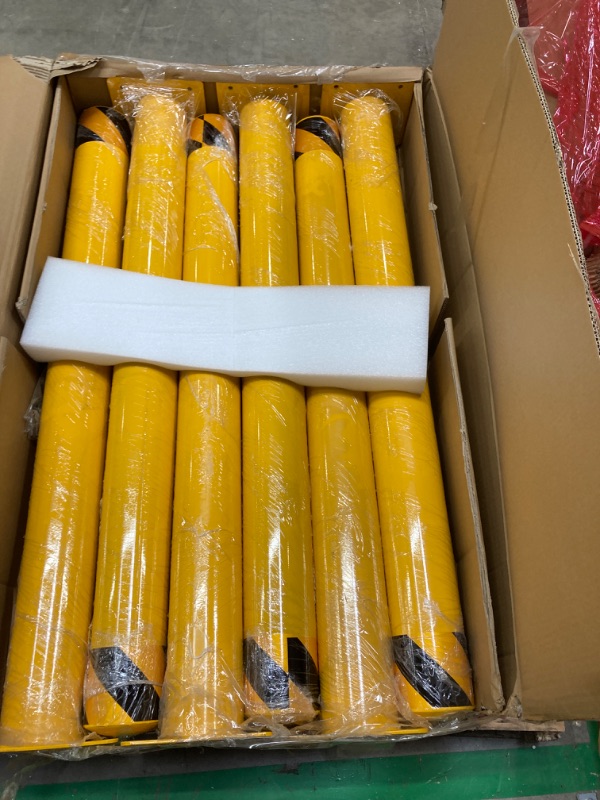 Photo 2 of  Yellow Safety Steel Bollard Posts