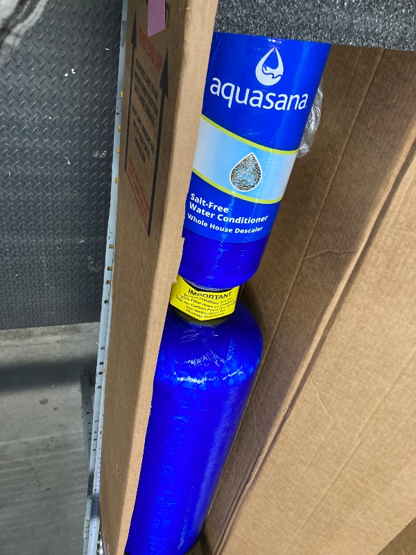 Photo 1 of Aquasana Whole House Well Water Filter System - Softener Alternative w/ UV Purifier, Salt-Free Descaler, Carbon & KDF Media Filters Sediment 97% Of Chlorine 500,000 Gl- EQ-WELL-UV-PRO-AST