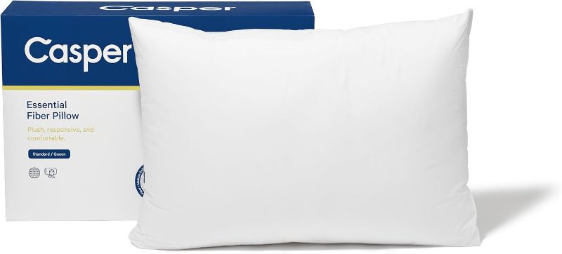 Photo 1 of 
Casper Sleep Essential Pillow for Sleeping, Standard, White