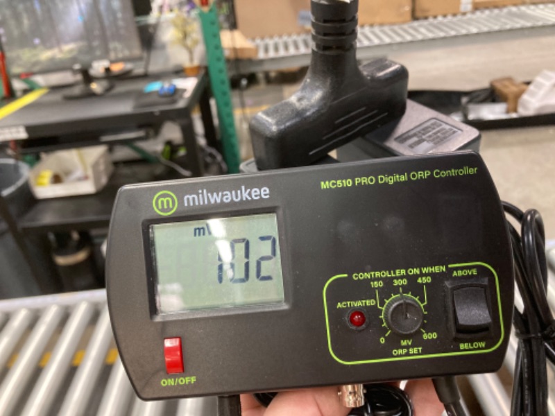 Photo 2 of 
Milwaukee Instruments MC122US pH Controller with Hi/Low Range Alarm, 2 Point Manual Calibration, 0.0 to 14.0 pH Range