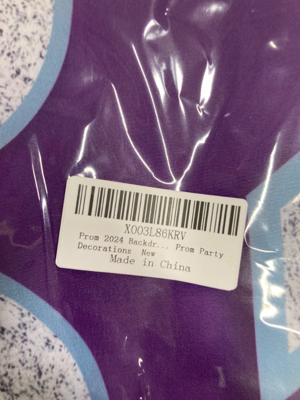 Photo 1 of Prom 2024 Backdrop Banner 73 x 43 Inch Graduation Prom Decorations Background Banner 2024 Decorations Decor for Graduation Prom Party Decorations