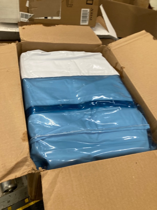 Photo 1 of INTEX 58484EP Swim Center Inflatable Family Pool: 277 Gallon Capacity – 120" x 72" x 22" – Blue Blue 120" x 72" x 22"