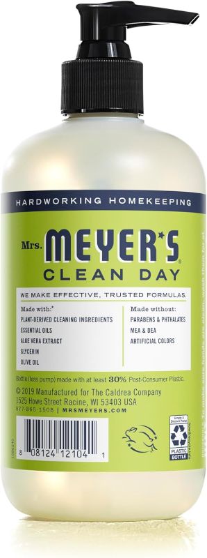 Photo 1 of  MEYER'S CLEAN DAY Hand Soap, Made with Essential Oils, Biodegradable Formula, Lemon Verbena, 12.5 fl.