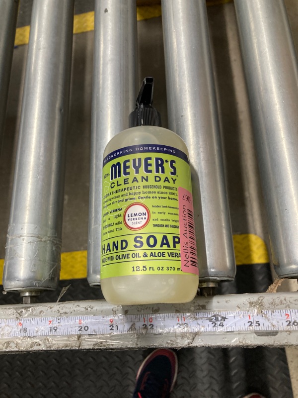 Photo 2 of  MEYER'S CLEAN DAY Hand Soap, Made with Essential Oils, Biodegradable Formula, Lemon Verbena, 12.5 fl.