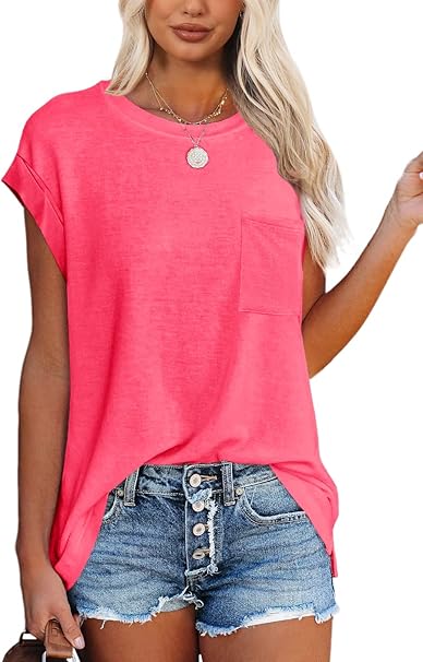 Photo 1 of 
Visit the Goranbon Store
Women's Summer Casual Tops Cap Sleeve Oversized T Shirts Loose Fit Blouses
4.2 4.2 out of 5 stars    671 ratings | Search this page