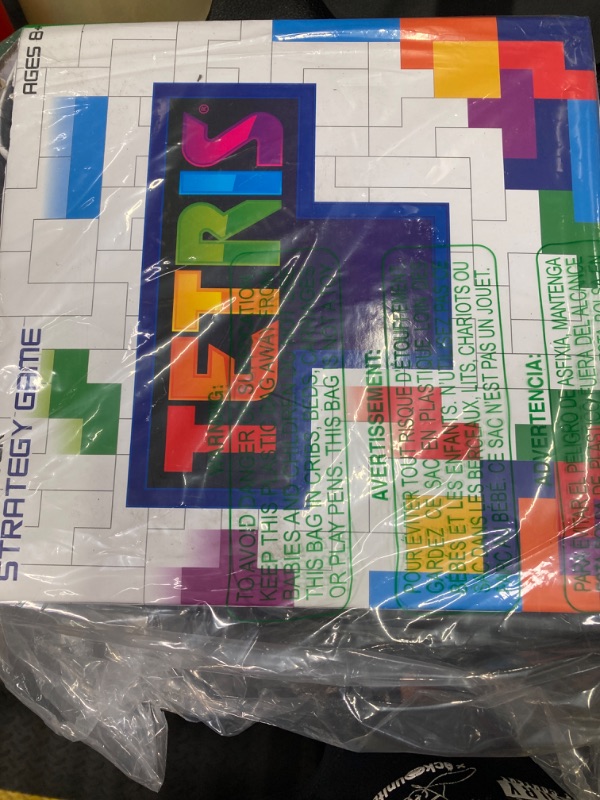 Photo 1 of Buffalo Games - Tetris - Strategic Puzzle Game - Great for Family or Adult Game Night - Ages 8 and Up - 2 to 4 Players