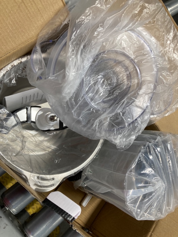 Photo 1 of HOMEASY Meat Grinder Electric, Food Processor 2L Stainless Steel Meat Blender Food Chopper for Meat, Vegetables, Fruits and Nuts with 4 Sharp Blades, 350W, 8 Cups