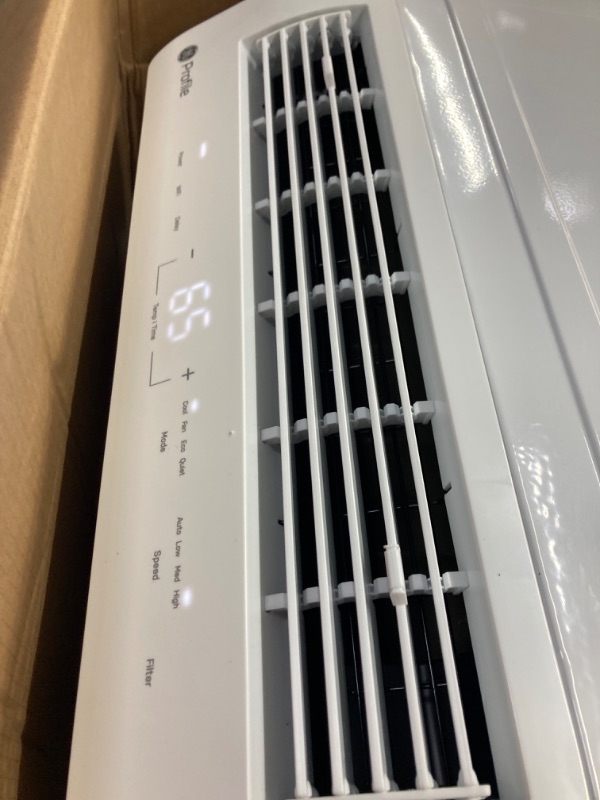 Photo 4 of GE Profile ClearView Inverter Window AirConditioner Unit, 12,200 BTU,115 Volt,U-Shaped Adjustable Depth,Energy Efficient Cooling up to 550 sq ft.,Ultra Quiet, SMART Home Capable,Includes Remote,White 12200 BTU Inverter White