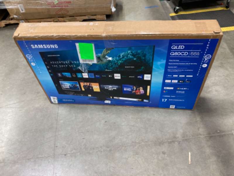 Photo 4 of SAMSUNG 55-Inch Class QLED 4K Q80C Series Quantum HDR+, Dolby Atmos Object Tracking Sound Lite, Direct Full Array, Q-Symphony 3.0, Gaming Hub, Smart TV with Alexa Built-in (QN55Q80C, 2023 Model) 55-Inch TV Only