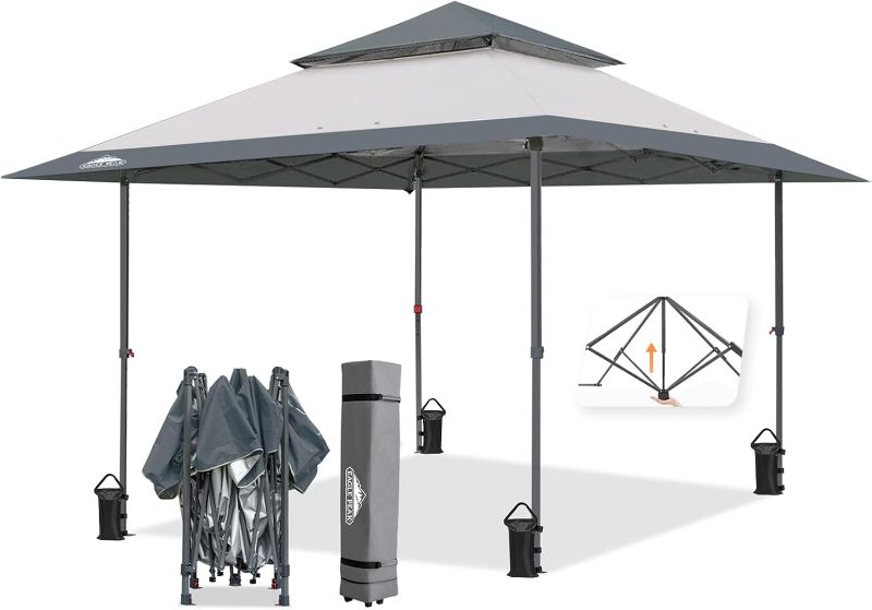 Photo 1 of  13x13 Straight Leg Pop Up Canopy Tent Instant Outdoor Canopy Easy Single Person Set-up Folding Shelter


***STOCK PHOTO IS FOR REFERENCE PURPOSES ONLY.