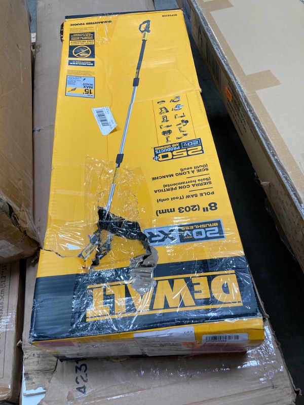 Photo 3 of DEWALT 20V MAX* XR Pole Saw, 15-Foot Reach (DCPS620M1)
