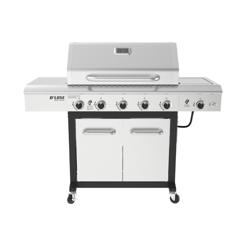 Photo 1 of 5-Burner Gas Grill with Searing Side Burner