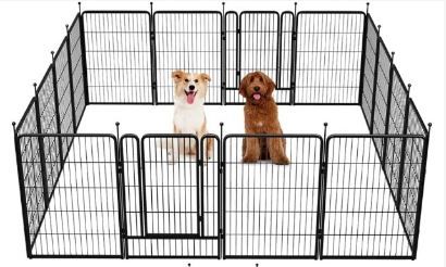 Photo 1 of FXW Rollick Dog Playpen for Yard, RV Camping?Patented, 40 inch 16 Panels
