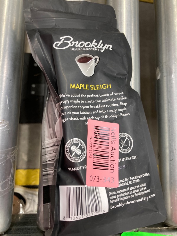 Photo 1 of Brooklyn Beans Flavored Ground Coffee, Maple Sleigh, 6 pack  (72 ounces total)