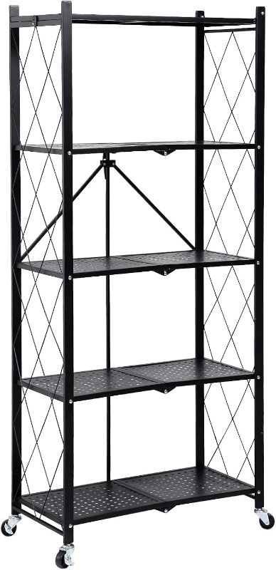 Photo 1 of 5 tier foldable storage shelf