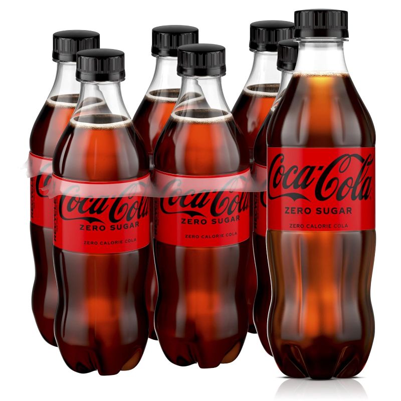 Photo 1 of Coke Zero Sugar Diet Soda Soft Drink, 16.9 fl oz, 6 Pack