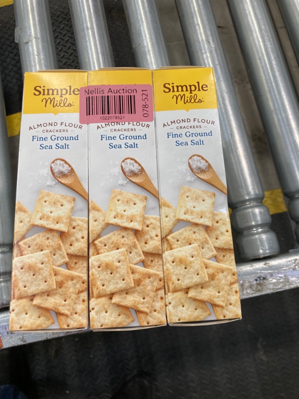 Photo 2 of (***3-Pack***)Simple Mills Almond Flour Crackers