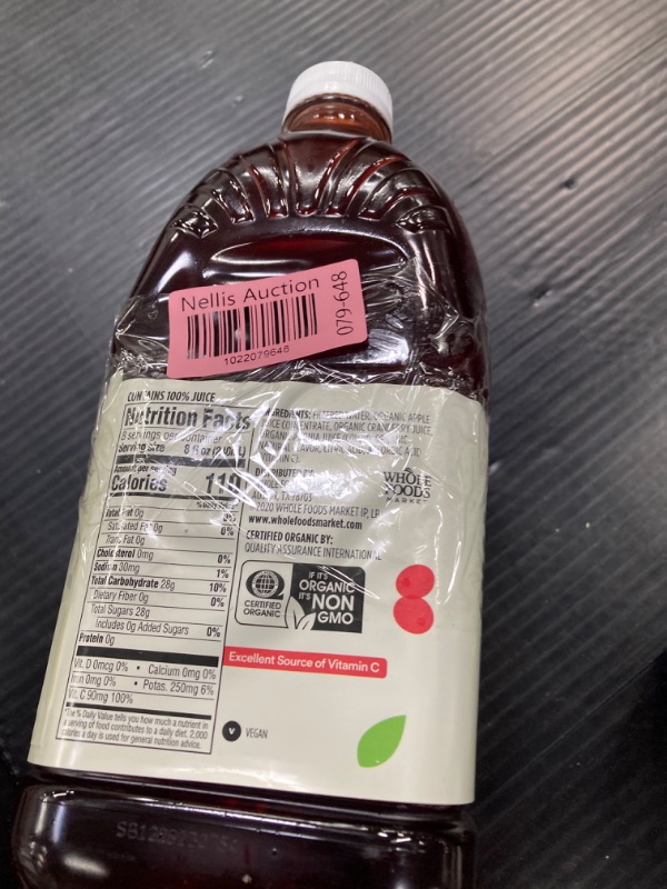 Photo 2 of (***2-Pack***) 365 by Whole Foods Market, Organic Cranberry Juice Blend, 64 Fl Oz