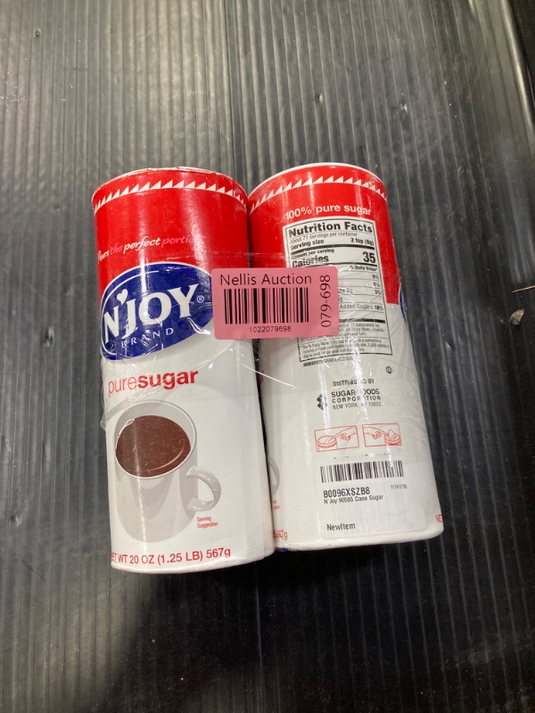 Photo 2 of (***2-Pack***)N'Joy® Sugar, 20 Oz. Canister