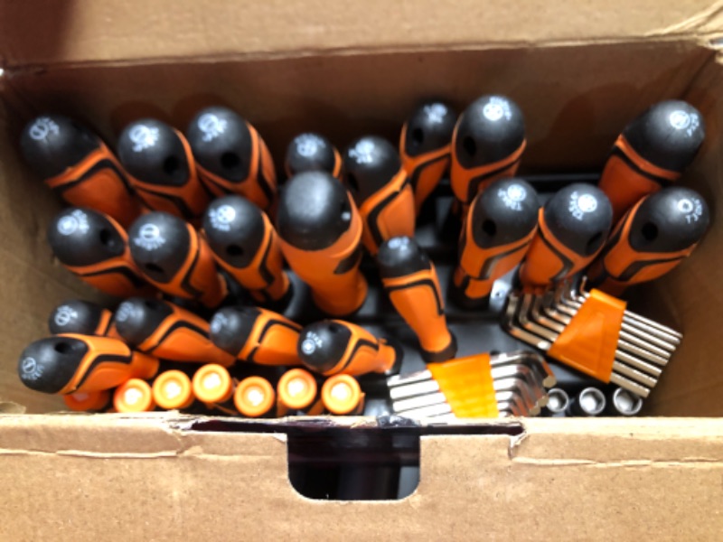 Photo 2 of ***MISSING A FEW SCREWDRIVERS*** 124-Piece Ultimate Screwdriver Set