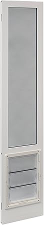 Photo 1 of ***USED - SCRATCHED AND SCRAPED - LIKELY MISSING PARTS - UNABLE TO VERIFY FUNCTIONALITY***
Ideal Pet Products VPPA Vinyl Patio Pet Door with Air Seal, Adjustable Height: 76-3/4" To 78-1/2", Extra Large, 10-1/4" x 15-3/4" Flap Size