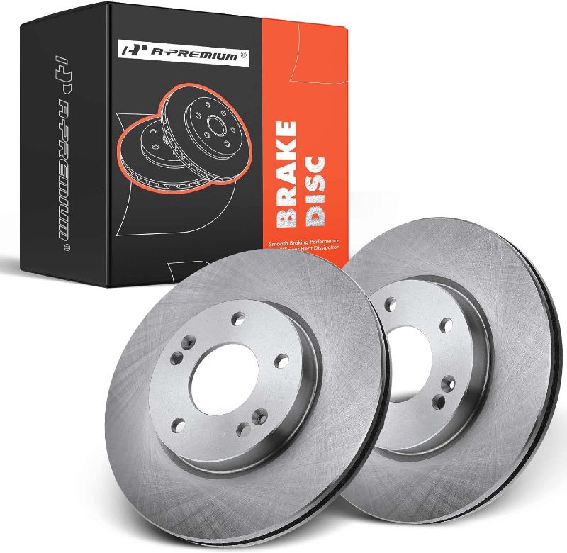 Photo 1 of ***USED - FOR UNKNOWN MAKE AND MODEL - SEE PICTURES***
A-Premium Front Vented Disc Brake Rotors 2 Piece Set