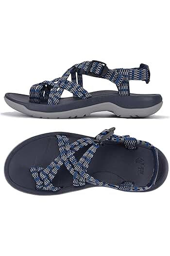 Photo 1 of (READ FULL POST) SIZE 9 Viakix Womens Walking Sandals: Cute Stylish Comfy Athletic Sport Outdoor Hiking Sandal for Trekking Water Outdoor Beach With Arch Support for Womens Ladies
