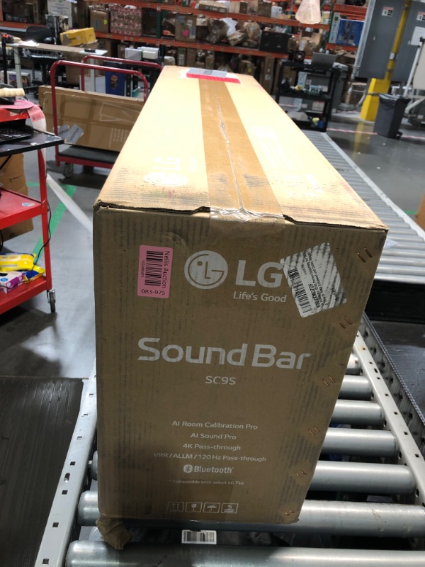 Photo 2 of **FACTORY SEALED***LG Sound Bar SC9S Perfect Matching for OLED C TV with IMAX Enhanced and Dolby Atmos