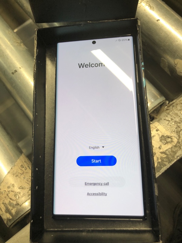 Photo 4 of (used/ needs reboot) SAMSUNG Galaxy S22 Ultra Cell Phone, Factory Unlocked Android Smartphone, 512GB, 8K Camera, Brightest Display Screen, S Pen, Long Battery Life, Fast 4nm Processor, US Version, 2022, Phantom Black