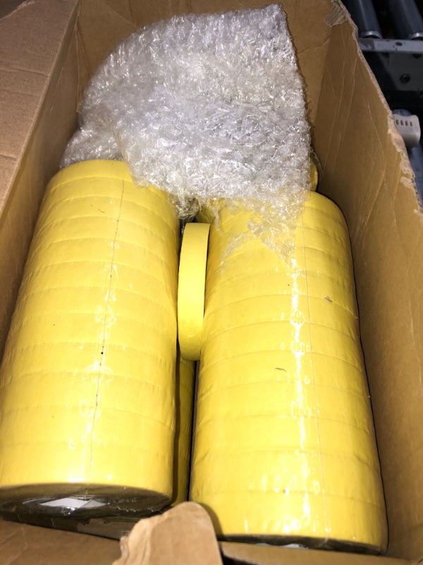 Photo 2 of (READ FULL POST) 60 Pack YELLOW Tape (Yellow,0.67 Inch)