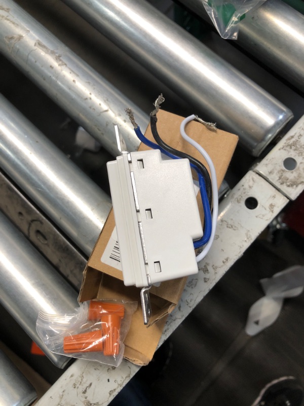 Photo 1 of [New Generation] Humidity Sensor Switch, Ortis in-Wall Bathroom Fan Automated Control Switch, Air Moisture Detection, Neutral Wire Required, White, 120V/220V