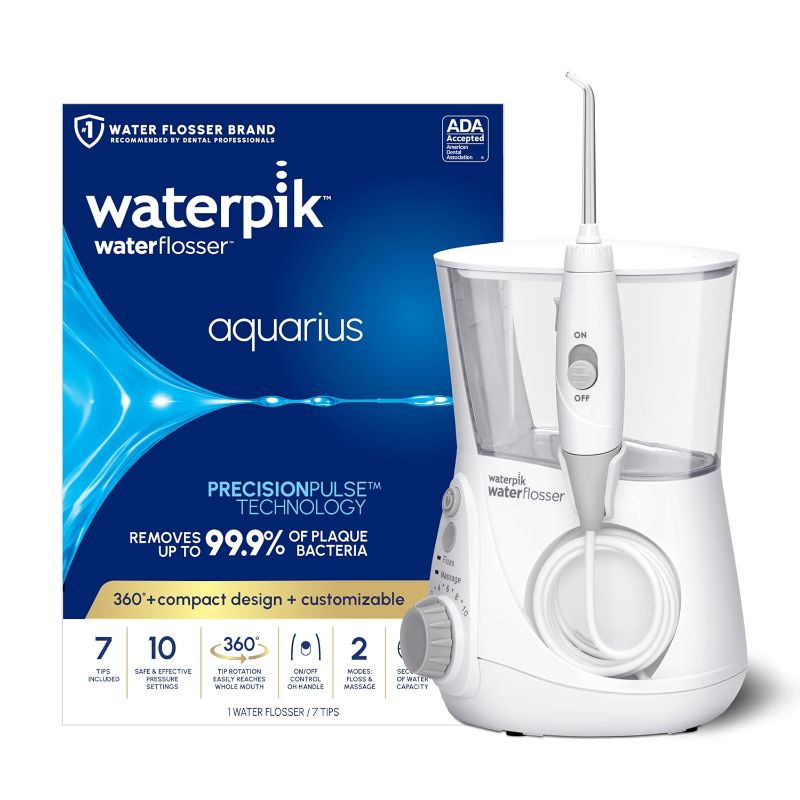 Photo 1 of ** USED MISSING PARTS* Waterpik Aquarius Water Flosser Professional For Teeth