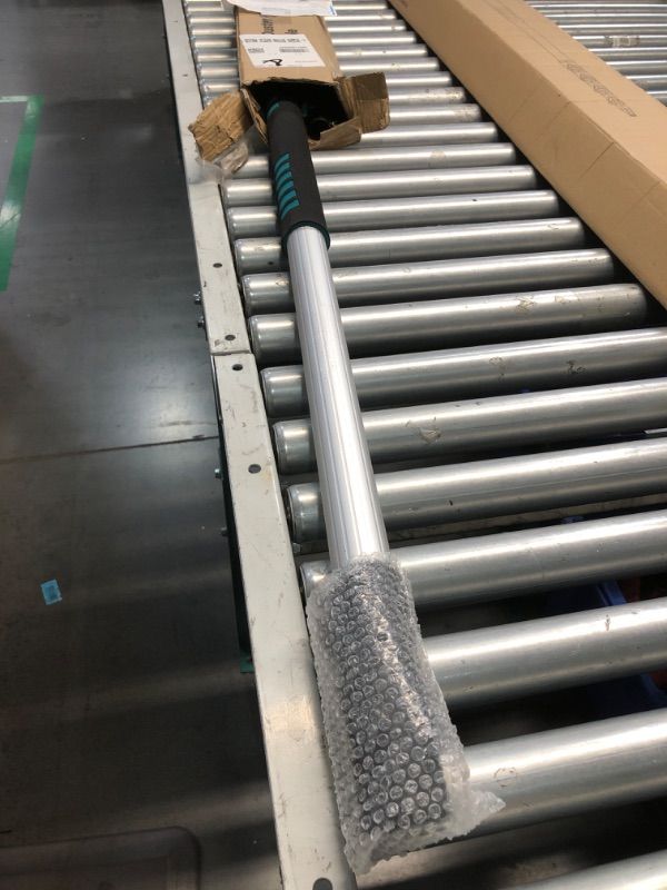 Photo 1 of ** USED MISSING PARTS**TelesPro 30 Foot High-Reach Duster Kit with 6-24FT Extendable Pole - High Ceiling Duster Cleaning Kit with Telescopic Pole,Cobweb Duster, Chenille Ceiling Fan Duster, Microfiber Feather Duster