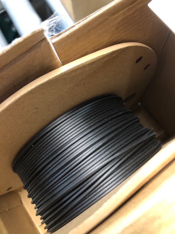 Photo 1 of ** PARTIALLY USED* Creality Ultra ABS Filament 1.75mm, 3D Printer Filament ABS 1kg Neutral Black Plate (2.2lbs) Grey