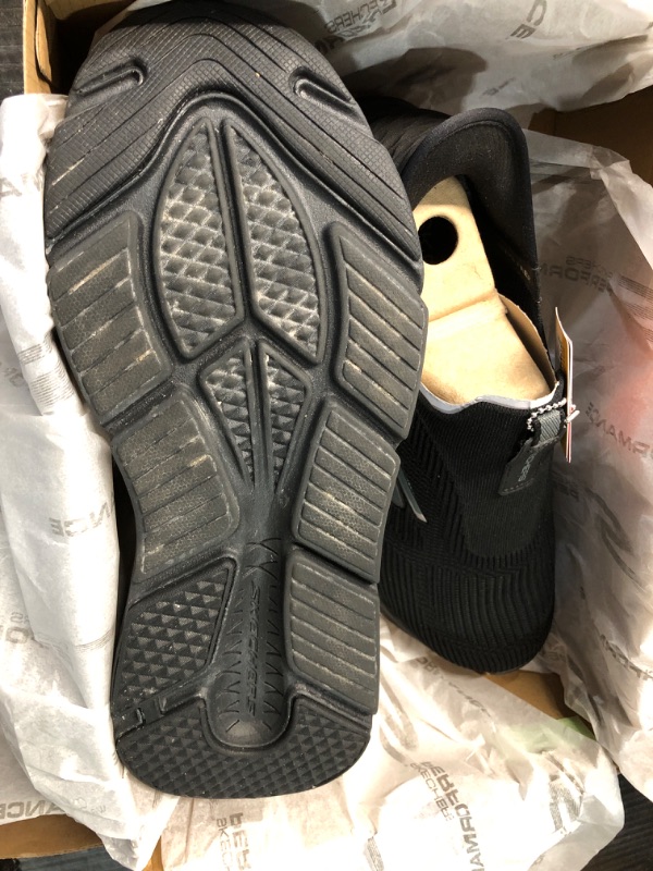 Photo 2 of **USED DIRTY** Skechers Men's Max Cushioning Slip-ins-Athletic Slip-on Running Walking Shoes with Memory Foam Sneaker, Black, 10.5 X-Wide