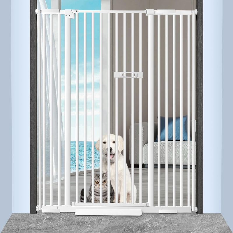 Photo 1 of ***STOCK PHOTO REFERENCE ONLY***ULTIMATE 59" EXTRA TALL CAT GATE WHITE