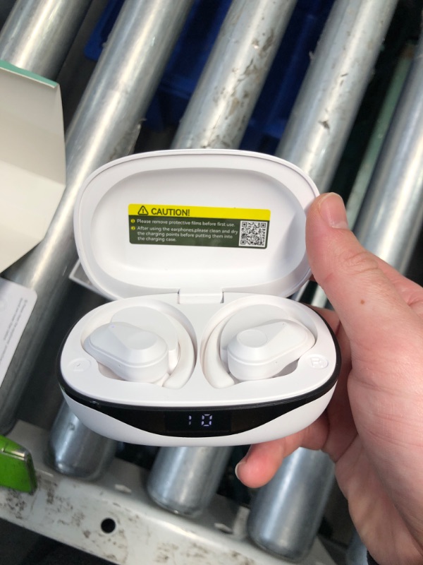 Photo 3 of (READ FULL POST) FOYCOY Wireless Earbuds Bluetooth Headphones 90Hrs Playtime Ear Buds IPX7 Waterproof Sports Earphones Wireless Charging Case Over-Ear Earhooks Headest