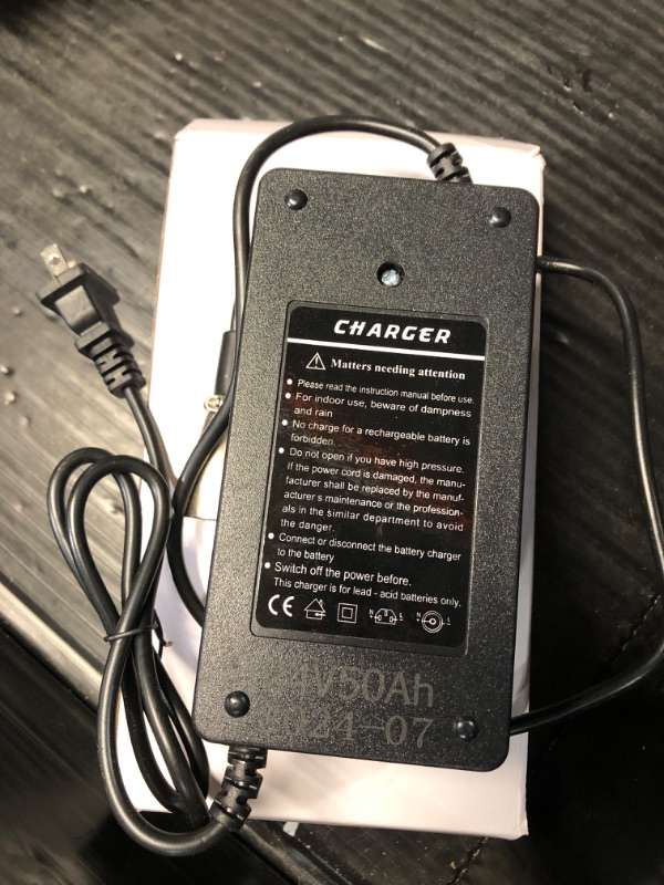 Photo 2 of 24V 5A Battery Charger for Lakematic,Pride Mobility,Electric Bike,Wheelchair,Drive Medical,Golden Technologies,Shoprider, Jazzy Power Chair, Rascal 200T/500T/301 PC 24BC5000TF-1 EA1065 180 X-CEL