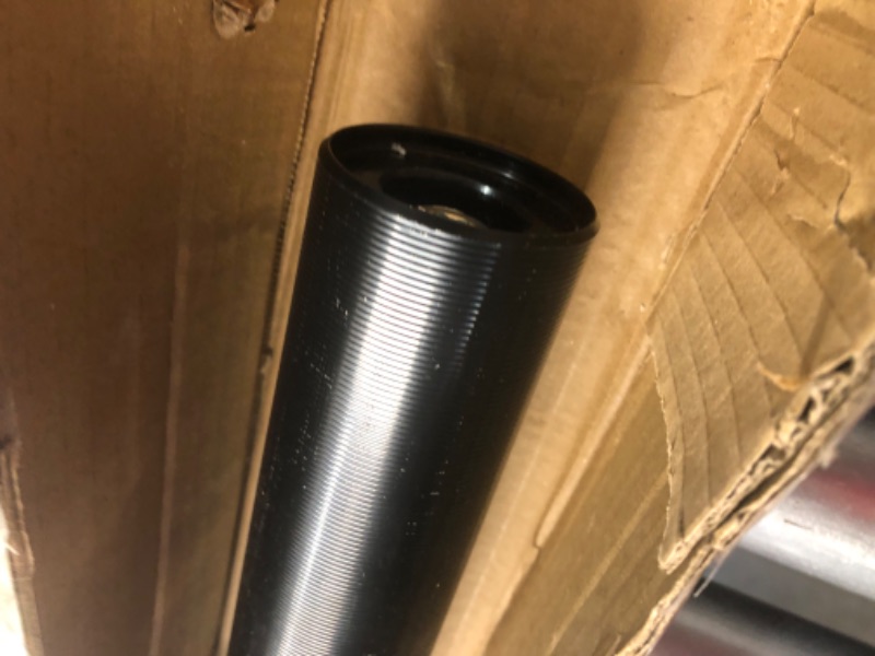 Photo 6 of ***USED - DAMAGED - SCUFFED AND SCRAPED - SEE PICTURES***
CAP Barbell 2' Olympic Solid 5 ft Bar, Bronze Bushings, Black (New Version) (OBIS-60B-3)