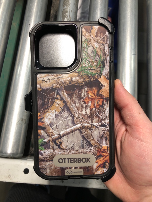 Photo 2 of (READ FULL POST) OtterBox iPhone 15 Pro Max (Only) - Defender Series Case - Realtree Edge (Camo) - Screenless - Rugged & Durable - with Port Protection - Holster Clip Includes - Microbial Defense Protection
