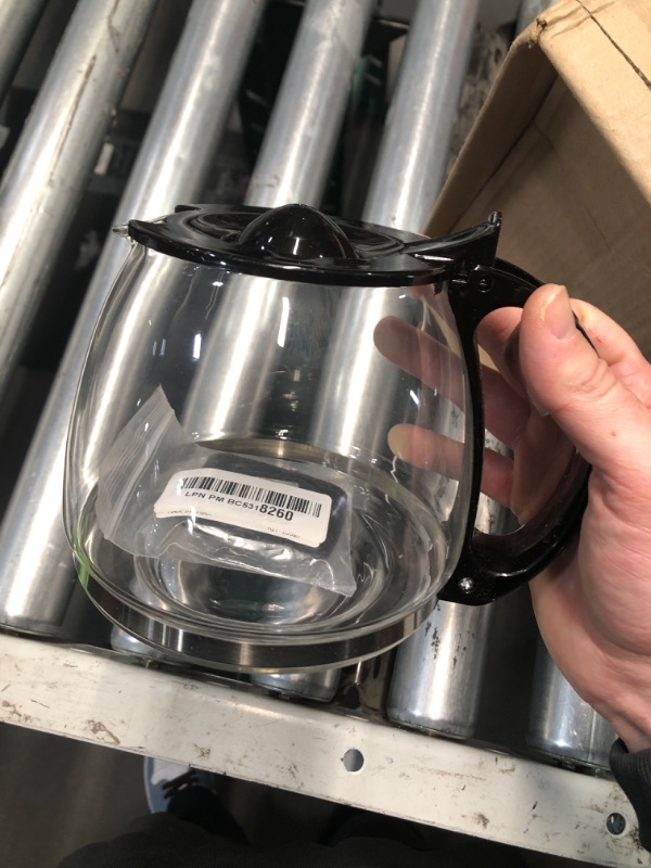 Photo 2 of (READ FULL POST) Coffee Machine Replacement 12-CUP Glass Pot, Compatible With Kitchenaid KCM1209 KCM1208 Cuisinart DCC 1220BKS, Capresso SG300, Gourmia GCM3260, Krups Essential Wamife Mueller 12 cups coffee machine
