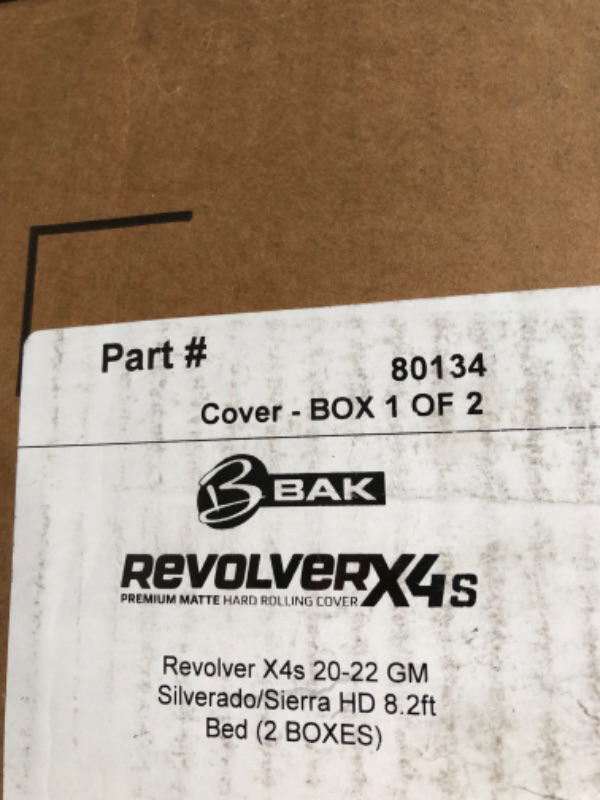 Photo 4 of ***NON REFUNDABLE, PARTS ONLY***RealTruck BAK Revolver X4s Hard Rolling Truck Bed Tonneau Cover | 80134 | 