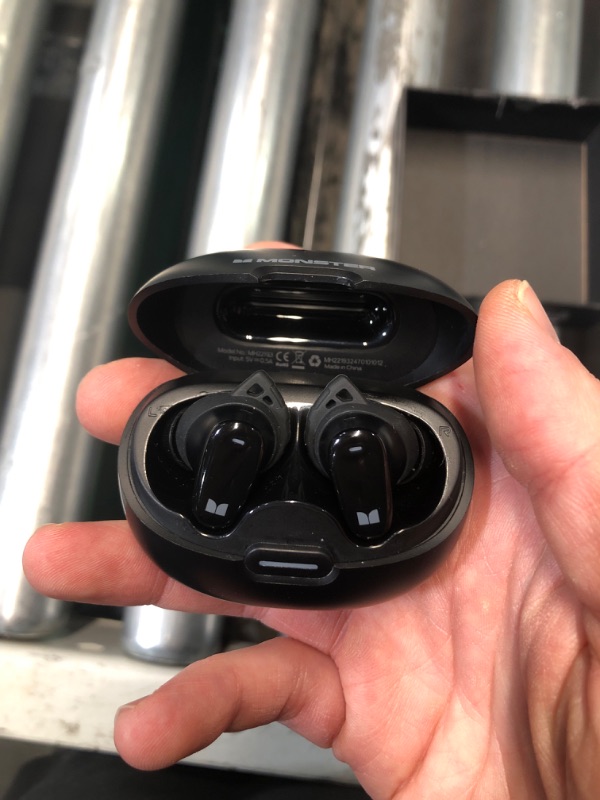 Photo 2 of (READ FULL POST) Monster N-Lite 206 Wireless Earbuds Bluetooth 5.4 in Ear Headphones, Bluetooth Ear Buds Built-in Microphone, Touch 