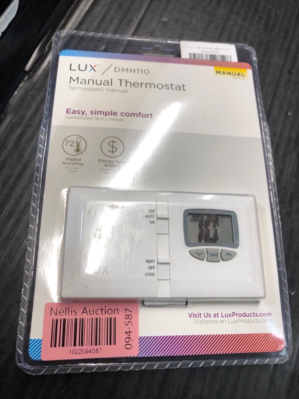 Photo 2 of ***FACTORY SEALED***Lux Digital Thermostat