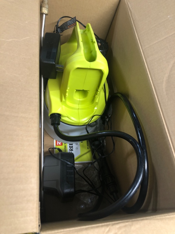 Photo 2 of (MISSING BATTERY)
RYOBI ONE+ 18V Cordless Battery 1 Gal. Chemical Sprayer with 2.0 Ah Battery and Charger