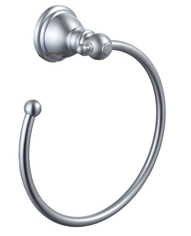 Photo 1 of ***FACTORY SEALED*** Lyndhurst Towel Ring in Brushed Nickel
