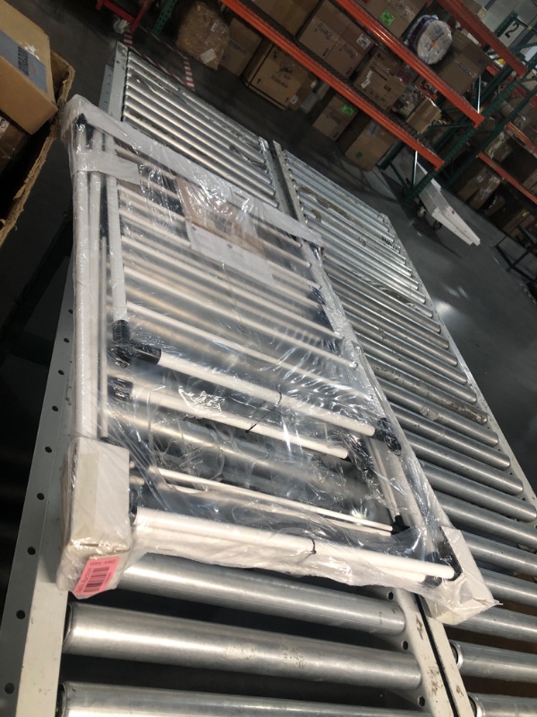 Photo 1 of ***USED - LIKELY MISSING PARTS - UNABLE TO VERIFY FUNCTIONALITY***
SONGMICS Clothes Drying Rack, Foldable 2-Level Laundry Drying Rack, Free-Standing Airer, 1 Additional Tall Hanging Bar, 2 Height-Adjustable Wings, 24 Drying Rails, Space Savng, Simply Whit