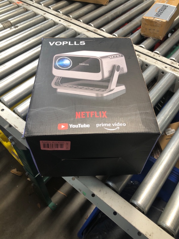 Photo 1 of [Netflix Officially and AI Auto Focus] VOPLLS 4K Projector with WiFi and Bluetooth